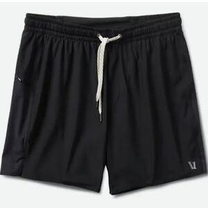 Vuori Black Athletic Shorts